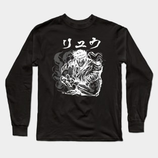 Ansatsuken Warrior - Shadow Long Sleeve T-Shirt